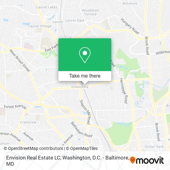 Mapa de Envision Real Estate LC