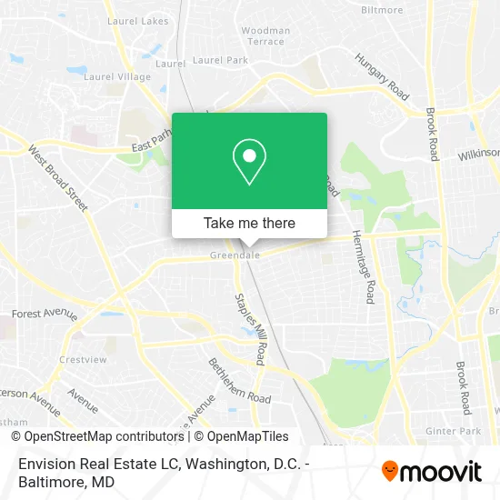 Envision Real Estate LC map