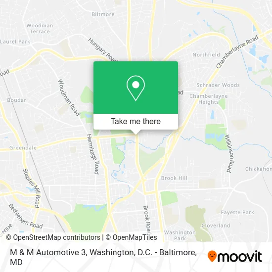 M & M Automotive 3 map