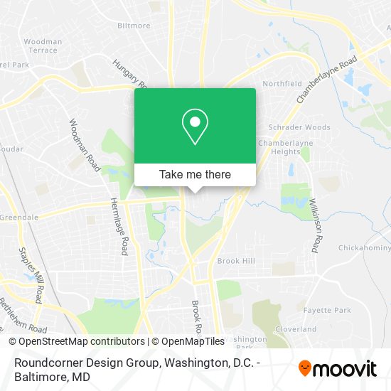 Roundcorner Design Group map