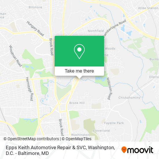Mapa de Epps Keith Automotive Repair & SVC