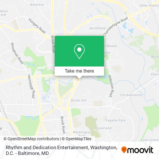 Mapa de Rhythm and Dedication Entertainment