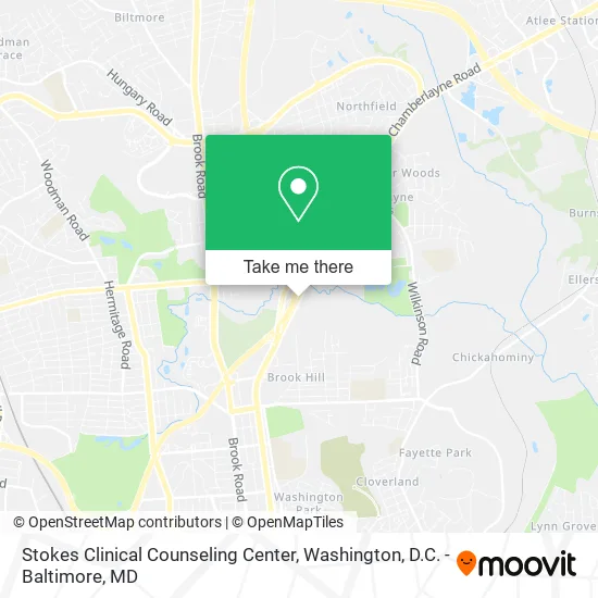 Stokes Clinical Counseling Center map