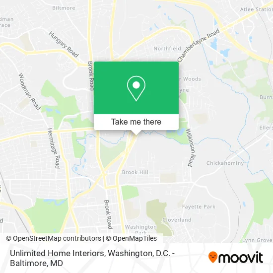 Mapa de Unlimited Home Interiors