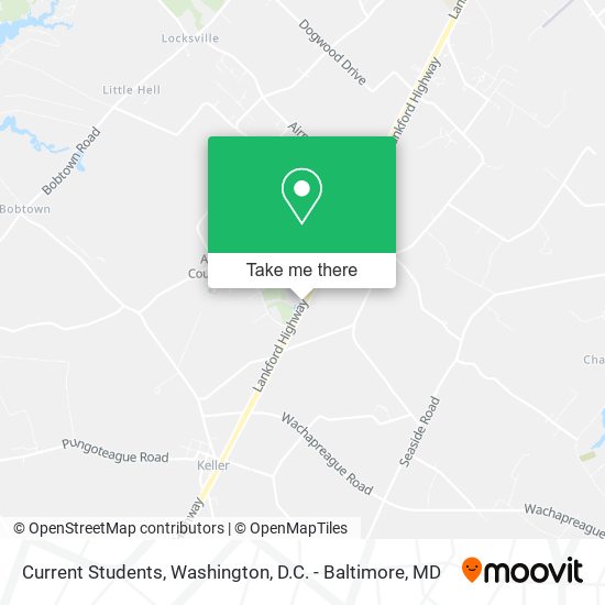 Current Students map