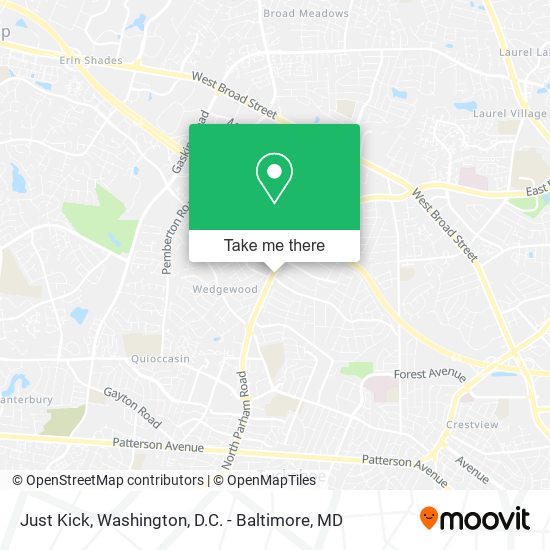 Mapa de Just Kick