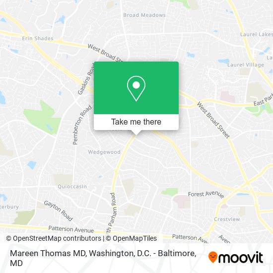 Mapa de Mareen Thomas MD