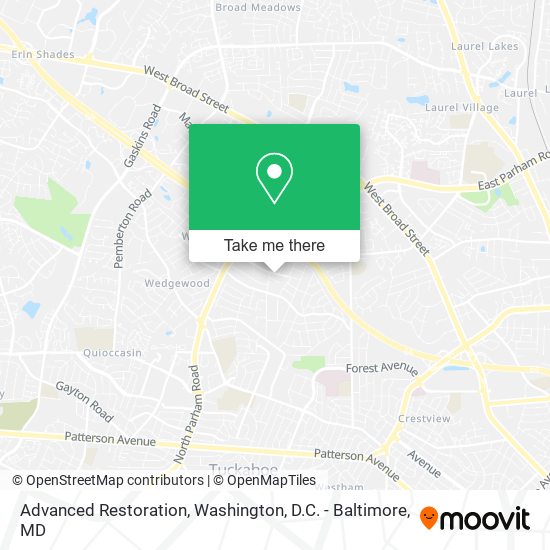 Advanced Restoration map