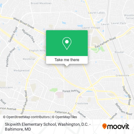 Skipwith Elementary School map