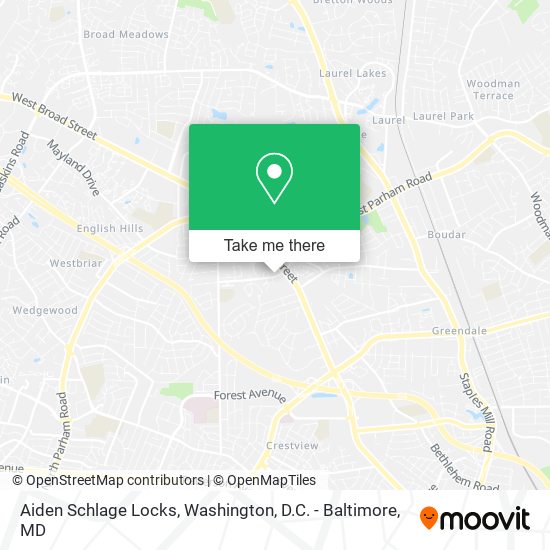 Aiden Schlage Locks map