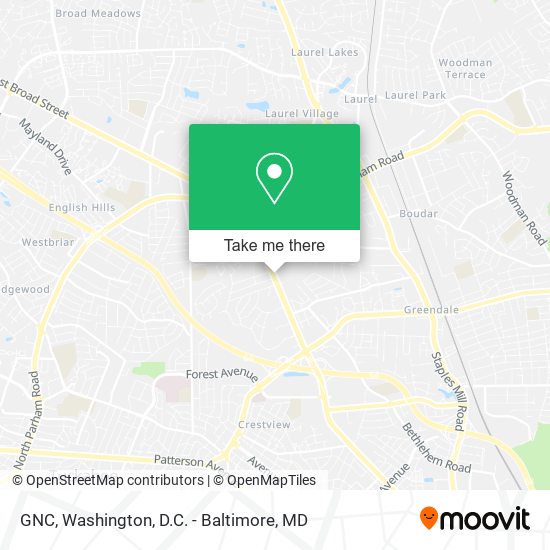 Mapa de GNC