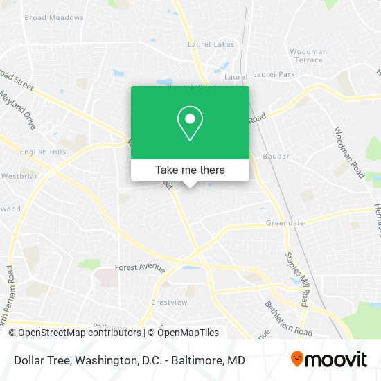 Dollar Tree map