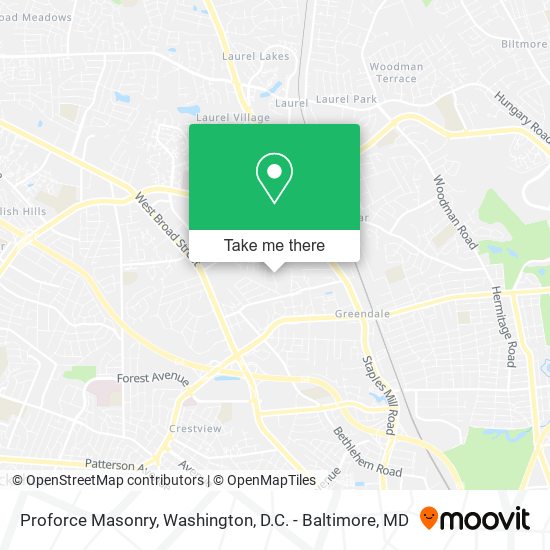Proforce Masonry map