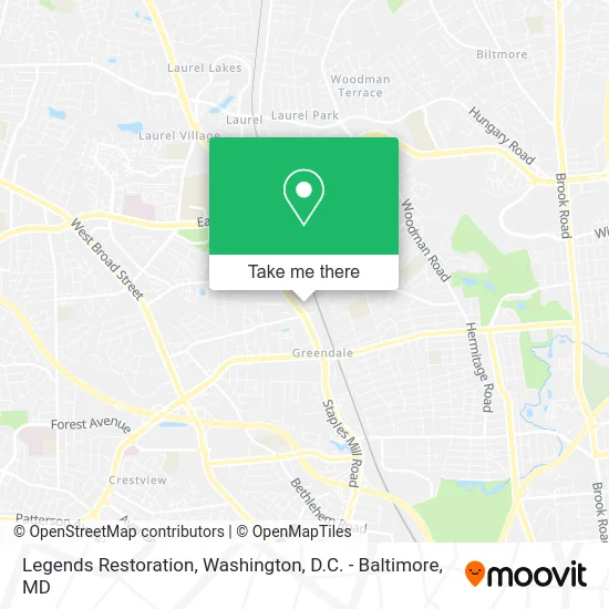 Legends Restoration map