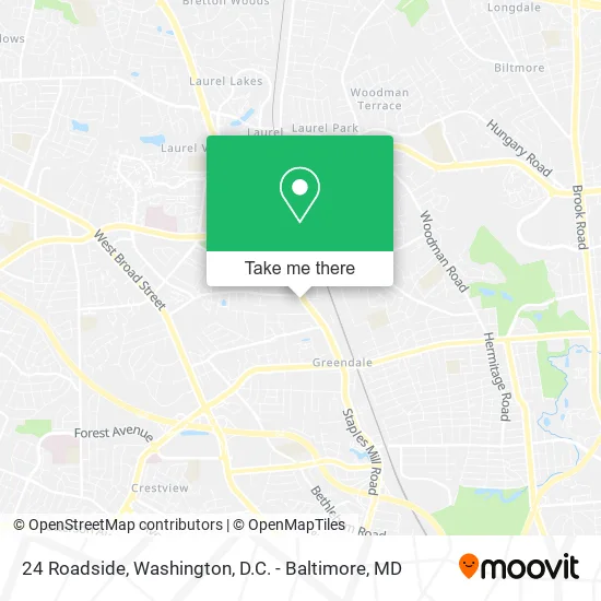 Mapa de 24 Roadside