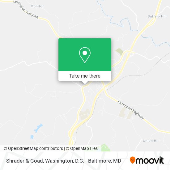 Shrader & Goad map