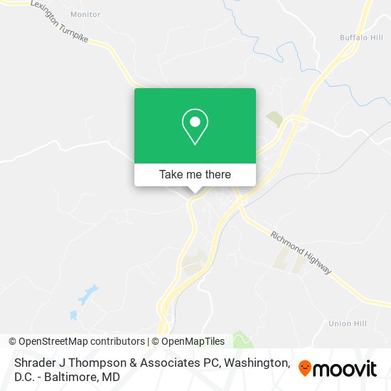 Shrader J Thompson & Associates PC map