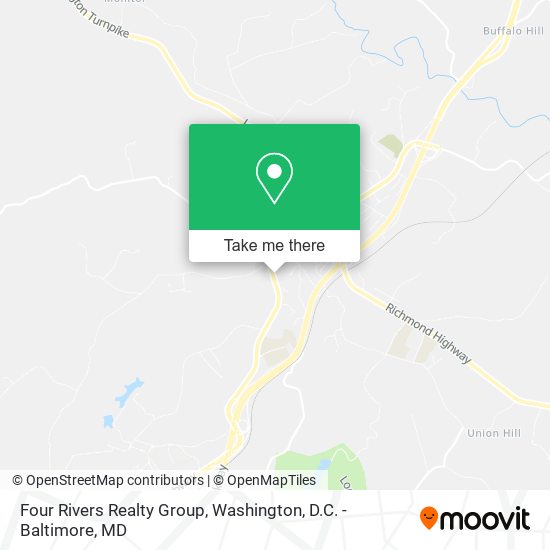 Four Rivers Realty Group map