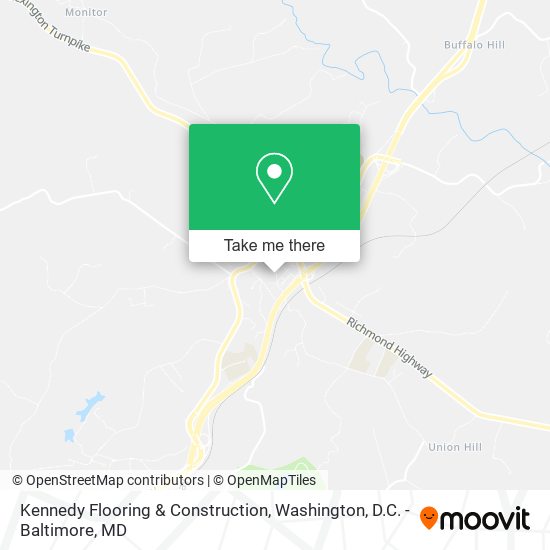 Kennedy Flooring & Construction map
