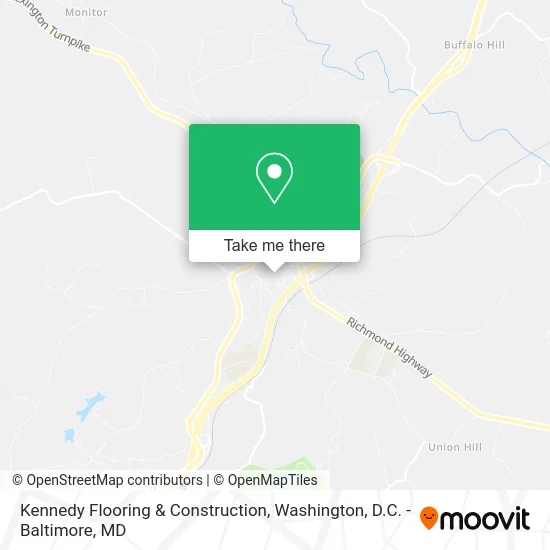 Kennedy Flooring & Construction map