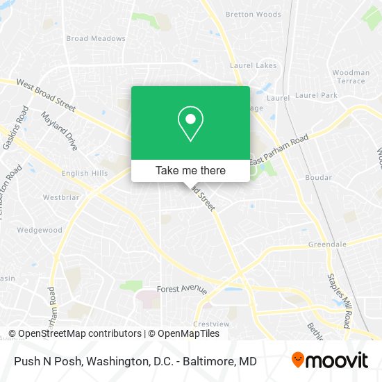 Push N Posh map