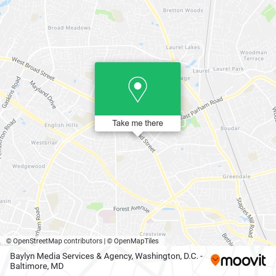 Mapa de Baylyn Media Services & Agency