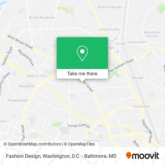 Mapa de Fashion Design