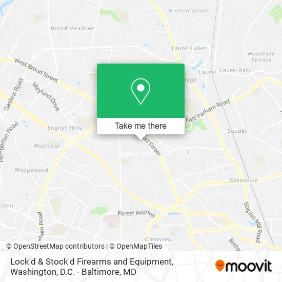 Lock'd & Stock'd Firearms and Equipment map
