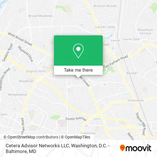 Cetera Advisor Networks LLC map