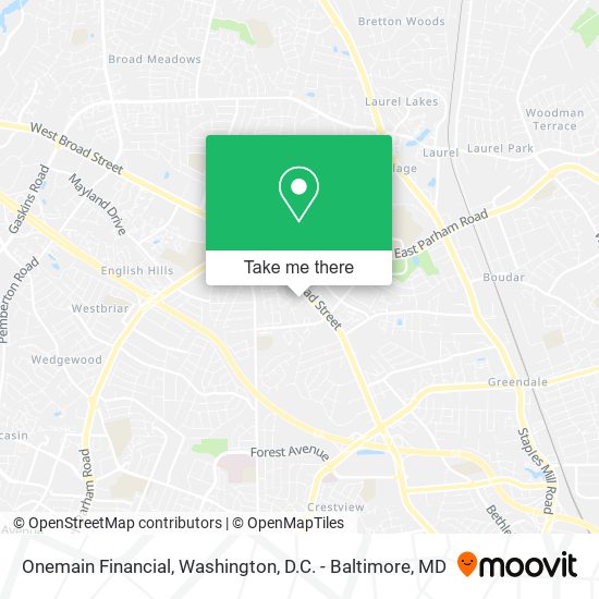 Mapa de Onemain Financial