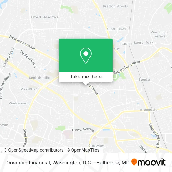 Onemain Financial map