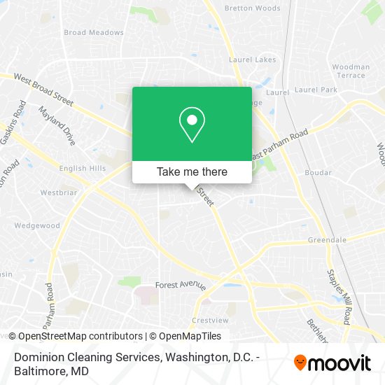 Dominion Cleaning Services map