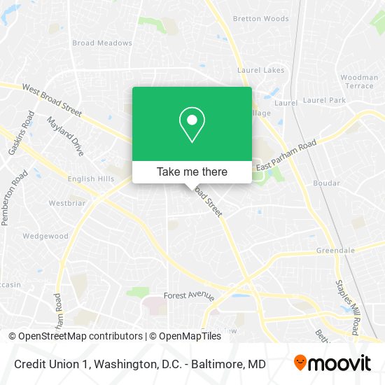 Mapa de Credit Union 1