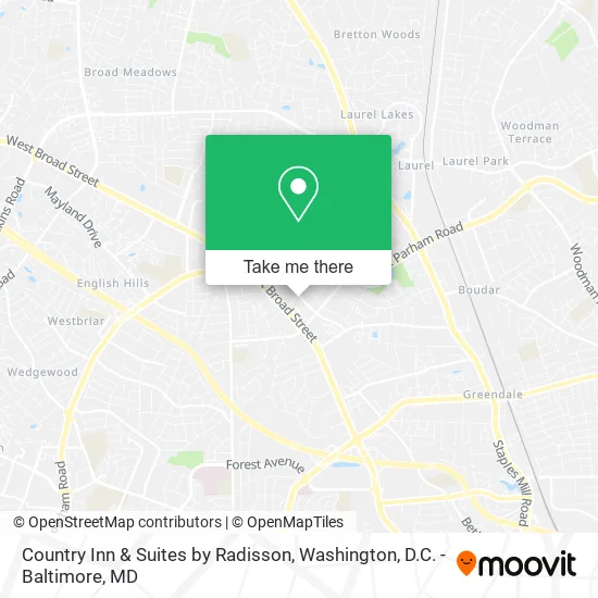 Country Inn & Suites by Radisson map