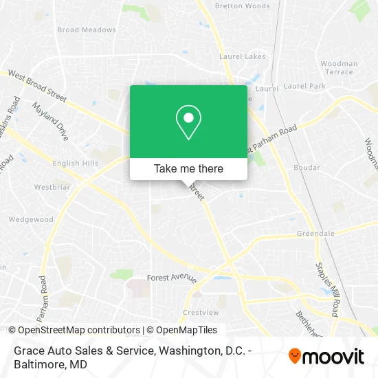 Grace Auto Sales & Service map