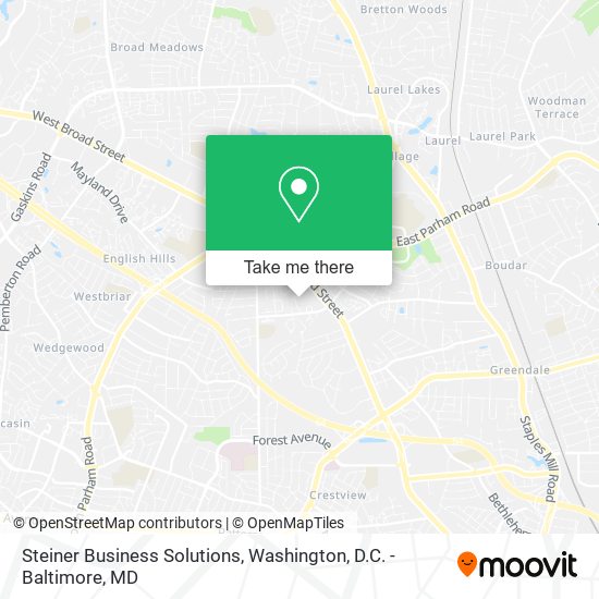 Mapa de Steiner Business Solutions