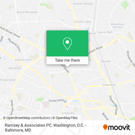 Ramsey & Associates PC map