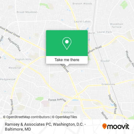 Ramsey & Associates PC map