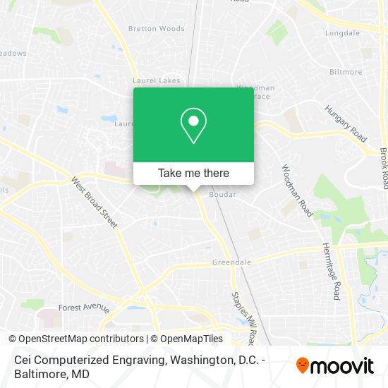 Cei Computerized Engraving map