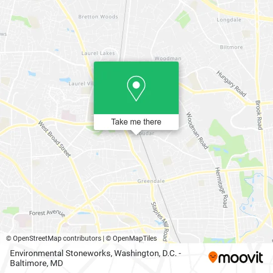 Environmental Stoneworks map