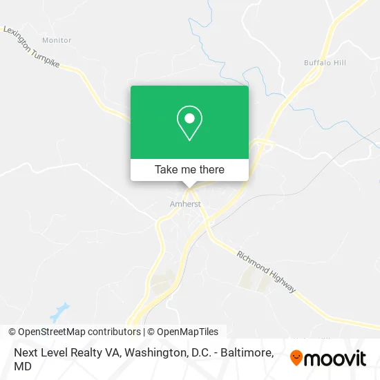 Next Level Realty VA map