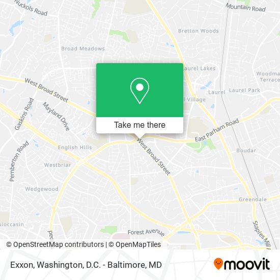 Exxon map