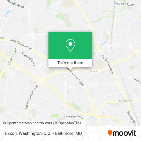 Exxon map