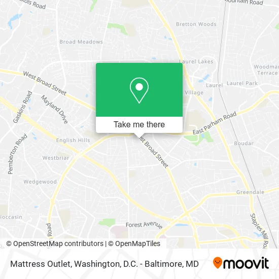 Mattress Outlet map