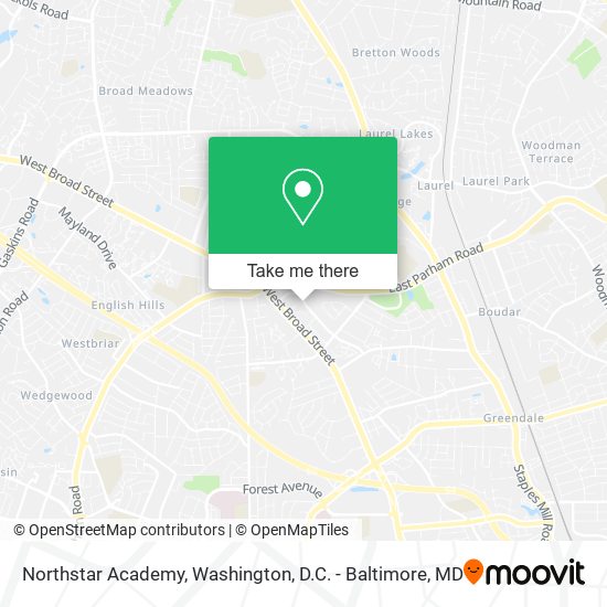Northstar Academy map