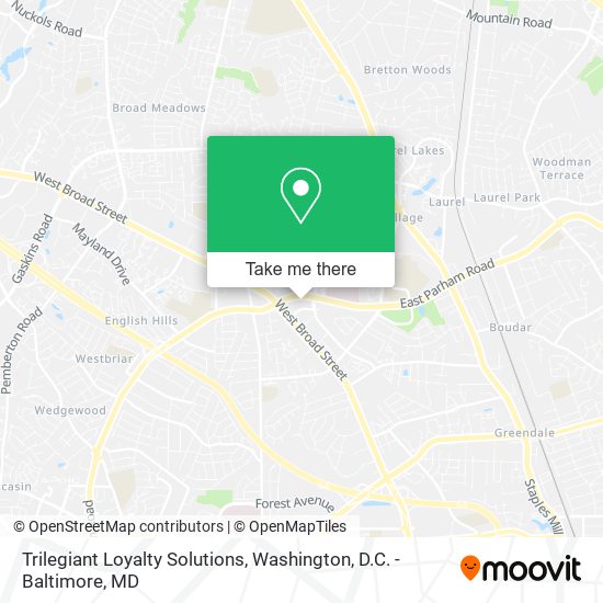 Trilegiant Loyalty Solutions map