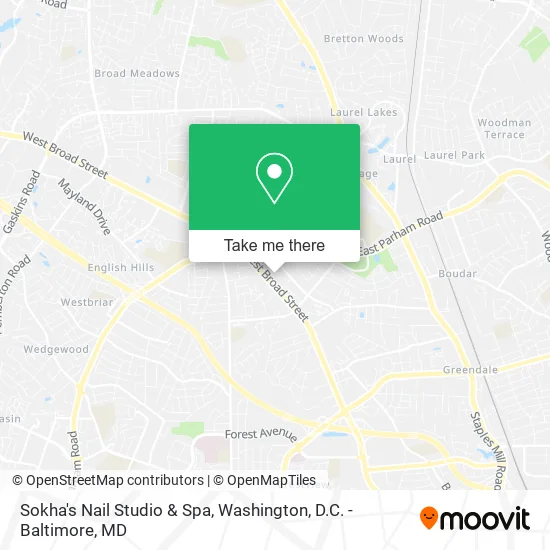 Sokha's Nail Studio & Spa map