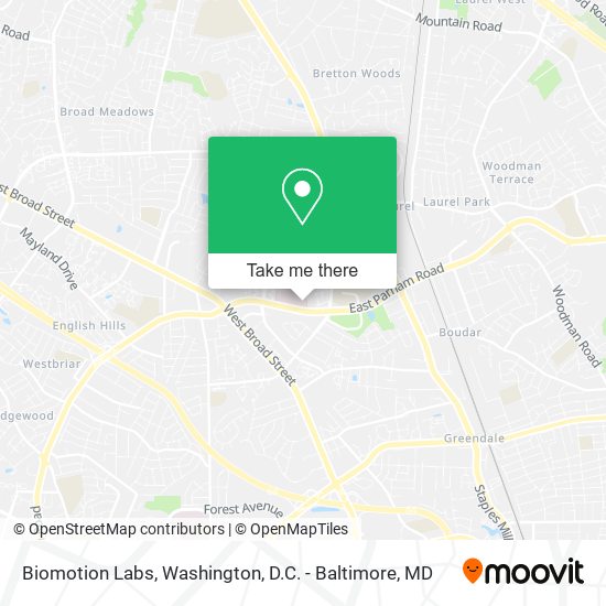 Mapa de Biomotion Labs