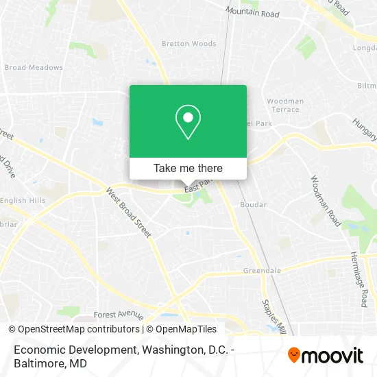 Economic Development map