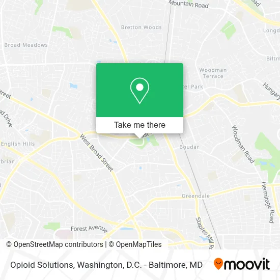 Opioid Solutions map
